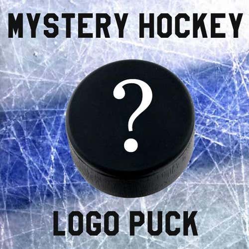Mystery Hockey Logo Puck