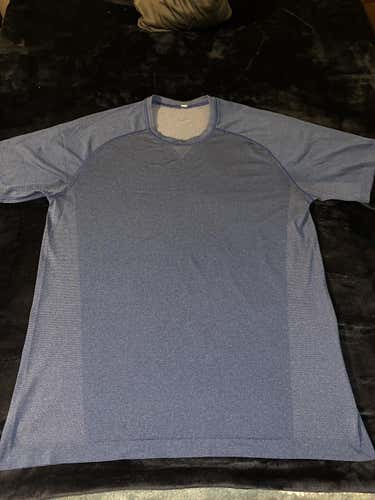 Blue Men's Adult Large Lululemon Shirt