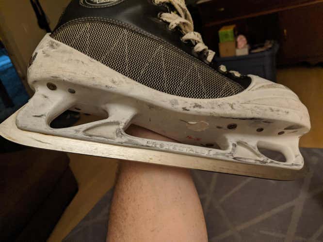 Senior CCM Tacks Hockey Goalie Skates D&R (Regular) Size 12