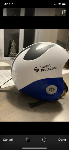 Blue New Unisex Small Sweet Protection Helmet FIS Legal