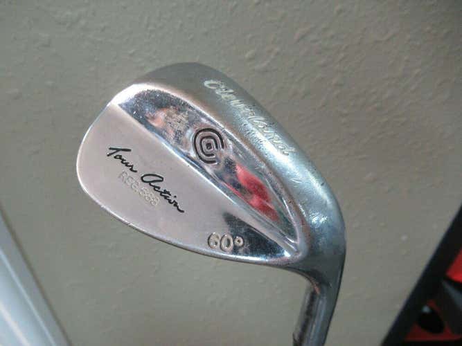 CLEVELAND TOUR ACTION 588 60* LOB WEDGE FACTORY DYNAMIC GOLD SHAFT NEW GRIP