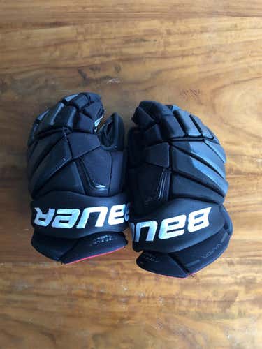 Black Senior Vapor X100 Gloves 14"