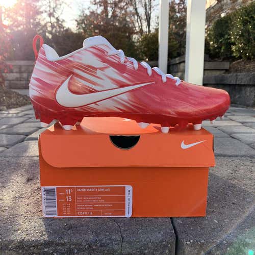 Nike Vapor Varsity Low Lax red size 11 1/2