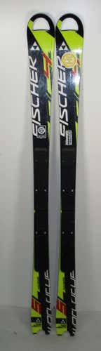 Fischer Racing RC4 World Cup SL 140cm Skis with Race Plates (SY16)