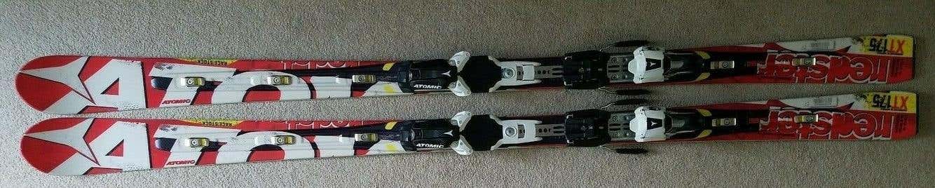 Atomic Redster XT 175 RACE STOCK Skis W/X12 Bindings; FAST Rec League