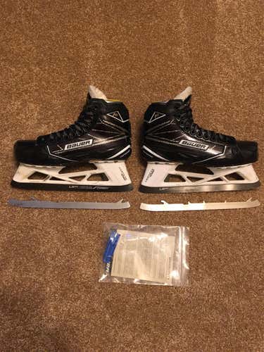 Senior Supreme 1S Hockey Goalie Skates D&R (Regular)  Size 6.5