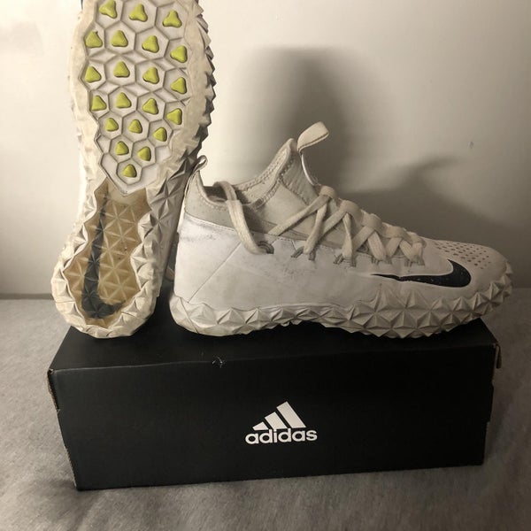 White Adult Turf Cleats Nike Hurrache