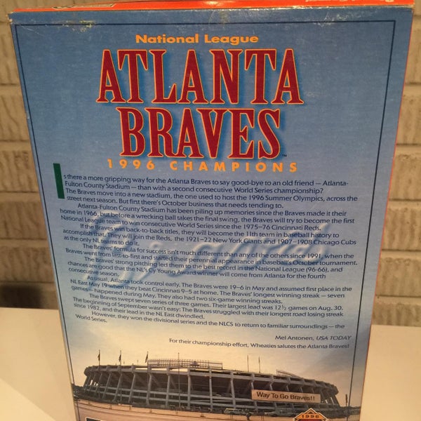 New Era Atlanta Braves '96 Olympic Collection (Part 2) 1996 World