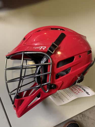 Red New Adult Player Cascade CPX-R Helmet