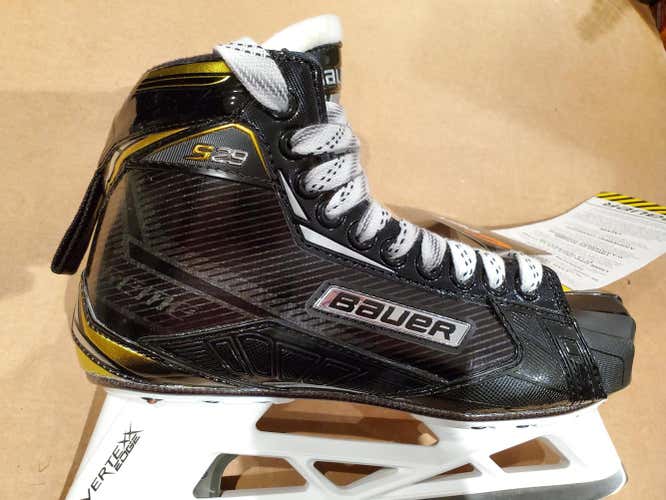 New - Bauer Supreme S29 Goalie Skates -  Size 6.5 D