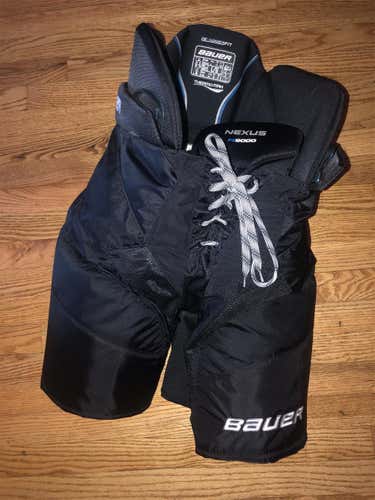 Black Senior Large Nexus N9000 Hockey Pants