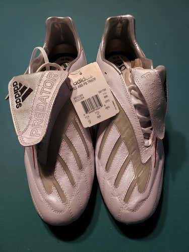 White New Men's Turf  Adidas 031720 PREDATOR ABS PS TRXTF