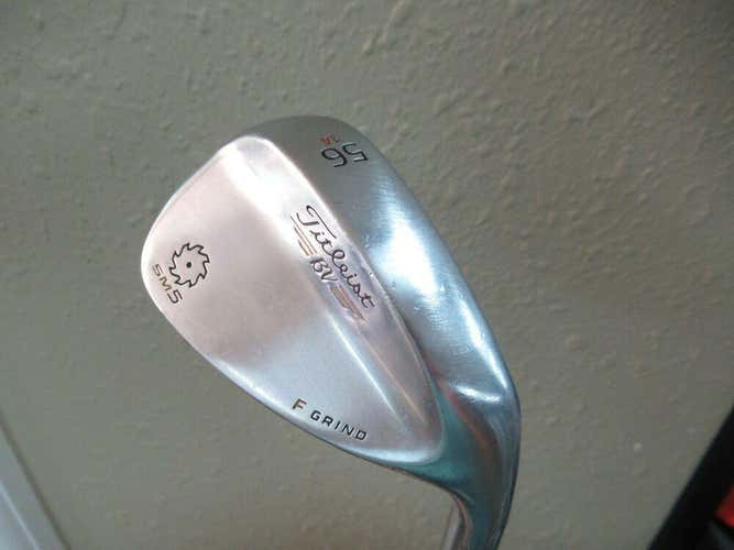 TITLEIST VOKEY SM5 SPIN MILLED 56* SAND WEDGE FACTORY STEEL WEDGE NEW GRIP