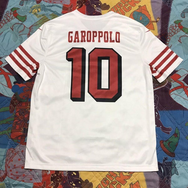 Men's San Francisco 49ers Jimmy Garoppolo Nike White Color Rush