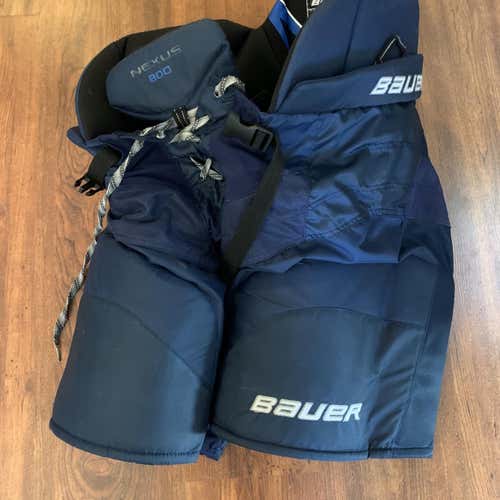 Navy Senior Large Nexus 800 Hockey Pants