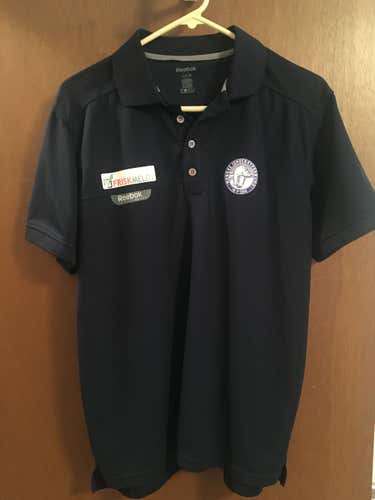 Blue Adult Men's Large Reebok Shirt