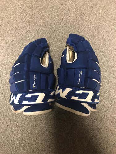 Blue Senior Classic Pro 4-Roll Gloves 13" Pro Stock