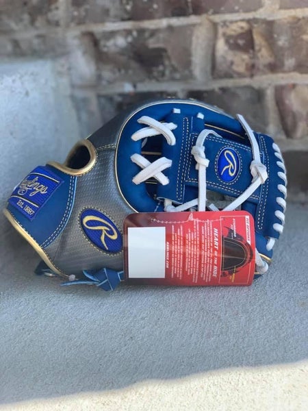 Blue High School/College Heart of the Hide Baseball Glove 11.5"
