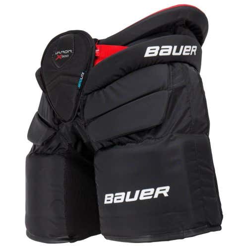 Black Intermediate New Large Bauer Vapor x900 Hockey Goalie Pants