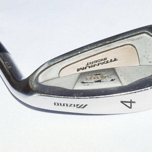 4 Iron Mizuno Tzoid Rh 38.5" Steel Stiff New Grip