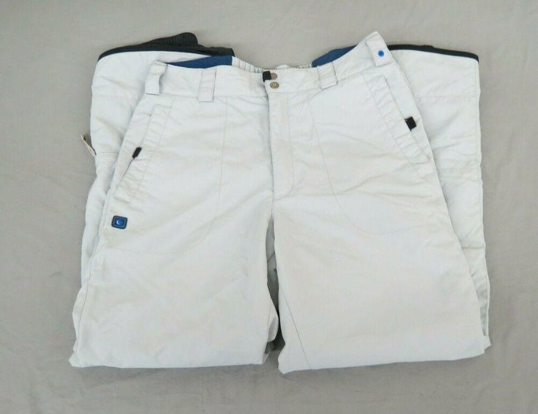 Columbia Convert Light Gray Waterproof Breathable Shell Snowboard Pants Men's M