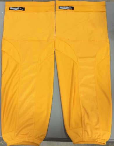 2 PAIR of Edge Pro Stock Hockey Socks Dallas Practice Socks YELLOW