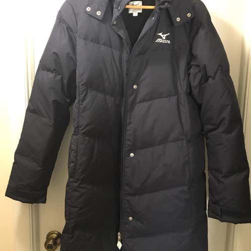Mizuno Down Bench Coat - Navy (XL)