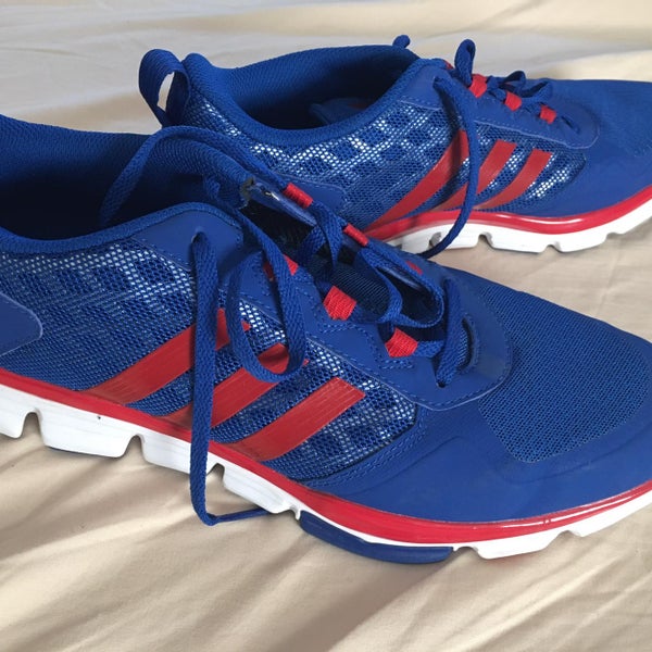 Blue Men's 11 (Women's 12) Adidas Shoes