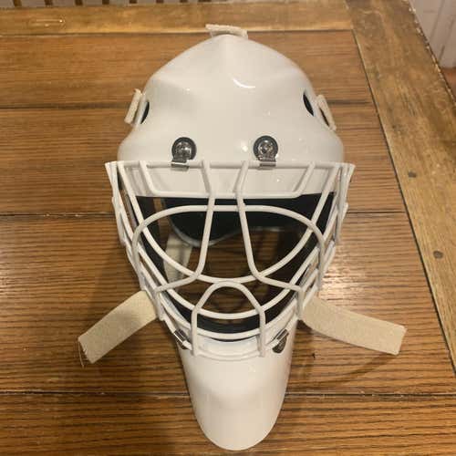 OTNY White SR X1 Goalie Mask