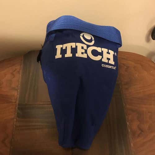 White Senior Itech Goalie Mask Pro Stock