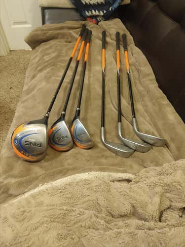 Junior Ping Left Handed Moxie Clubs (Full Set) Regular Flex (6 Clubs)