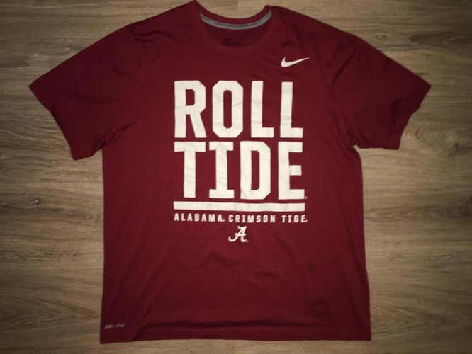 (Large) New 3d Upstate & Used ‘Bama Dri-FIT Shirts