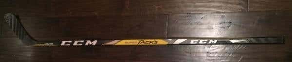 Senior CCM Right Handed Super Tacks Hockey Stick Toe Pro Stock