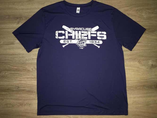 (Large) New/Vintage Syracuse Chiefs Dry Fit Shirt