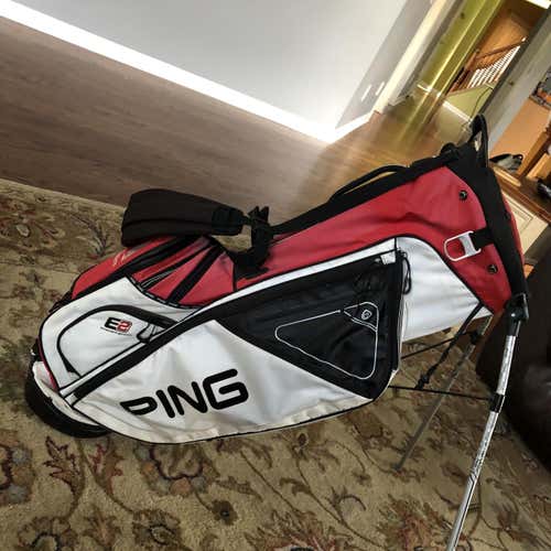 Red Unisex Ping Carry Bag