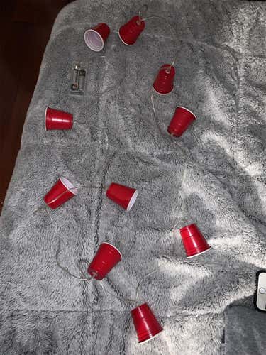 Red Solo Cups String Lights