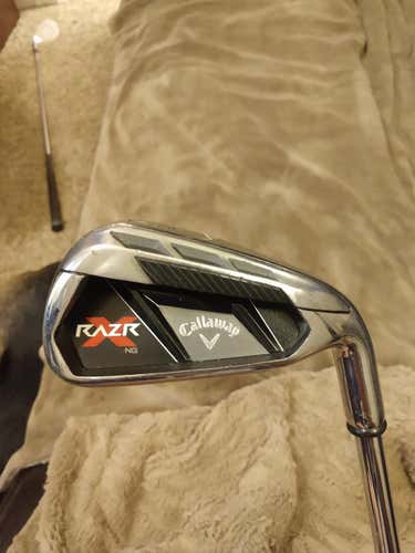 Men's Callaway Right Handed 6 Iron Razr X Regular Flex Steel Shaft