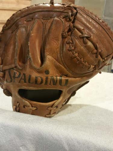 VINTAGE CATCHERS MITT SPALDING TED SIMMONS