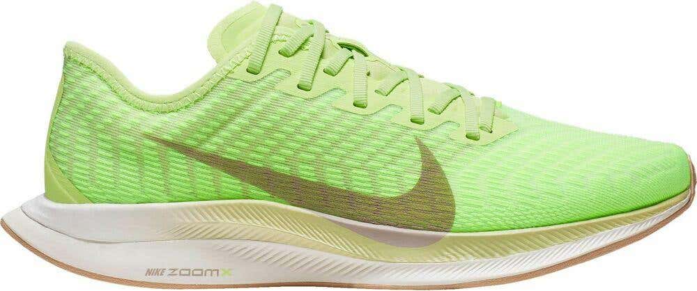 Nike Women's Zoom Pegasus Turbo 2 Rise Running Shoes Size 8.5 Lab Green/Blk-Wht