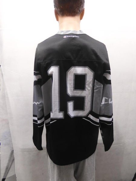 Undefeated Undefeated Black Inter League Hockey Jersey Size S