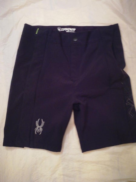Spyder Training Race Shorts – Adult Men’s Lg, Side Zip – Black - Exc condition