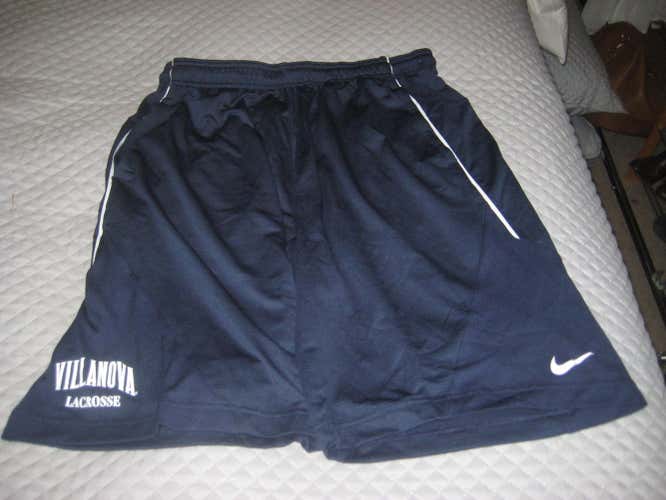 Nike Villinova lacrosse mens team issued practice shorts XL NEW