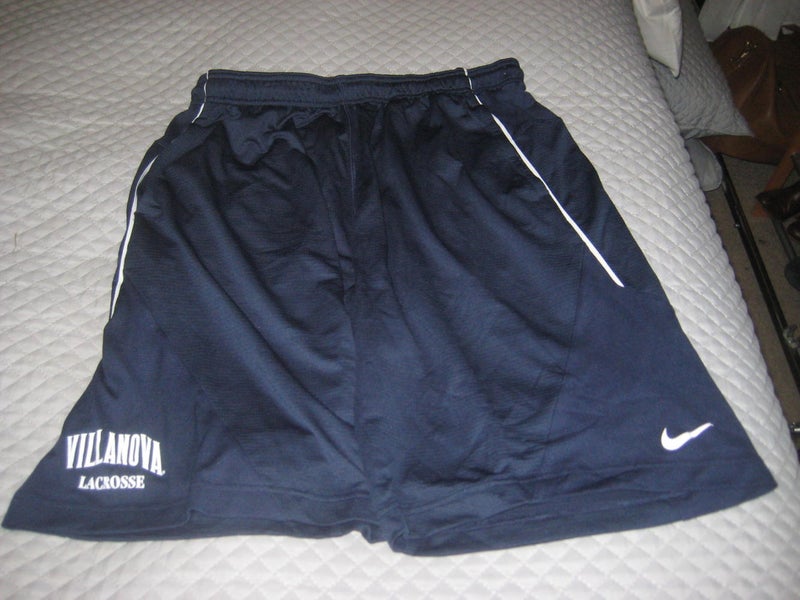 Nike Villinova lacrosse mens team issued practice shorts XL NEW