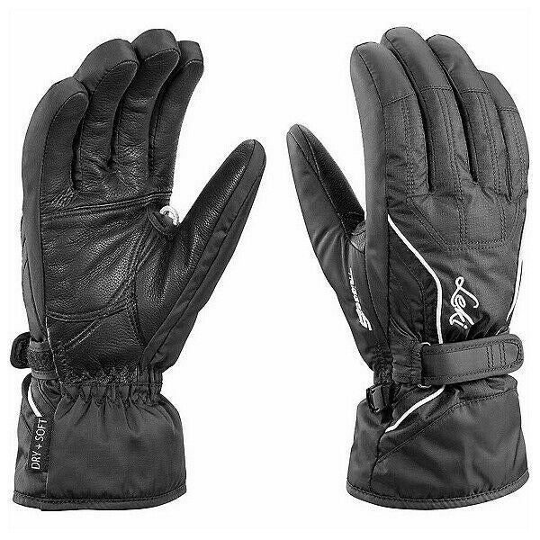 LEKI St Moritz Lady Ski Glove Black Small 63184902-075