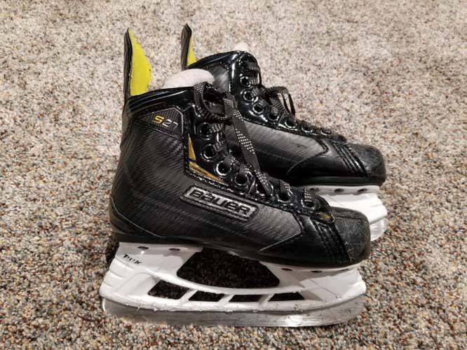 Bauer Supreme S27 Hockey Skates Youth Size 11.5