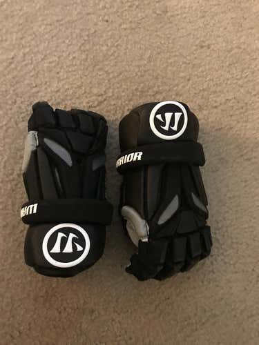 New Black Warrior Burn Lacrosse Gloves 13"