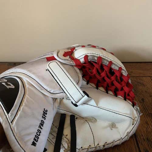 White Senior CCM Regular Retro Flex Pro Pro Stock
