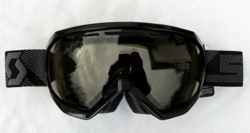 $120 Scott Mens Notice OTG Over The Glasses Black Grey Ski Goggles NL-45 Lens