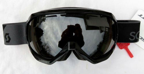 $120 Scott Mens Notice OTG Over The Glasses Black Grey Ski Goggles NL-32 Chrome