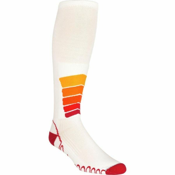 NEW $36 EURO Socks High End World Class Athlete Ski Compression Plus Socks White No Trades